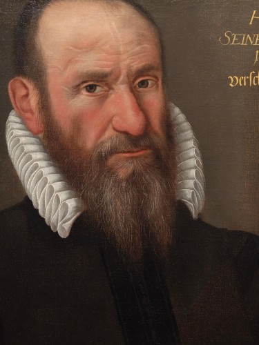 Portrait of the merchant Hans Finn the Elder , Nuremberg Master of 1591 - 