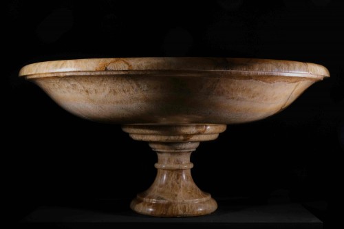 Very large alabaster bowl, 18th century Rome - 