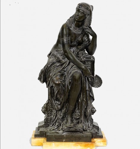 Antiquités - Cléopâtre, attribué à Mathurin Moreau (1822-1912) fin 19e