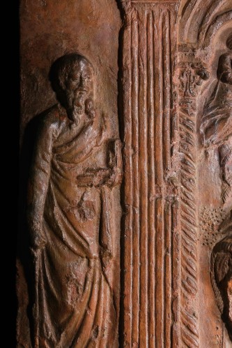 Terracotta Relief With Scene Of The Annunciation, Southern Italy, Late 16th - 