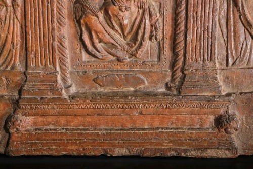 Renaissance - Terracotta Relief With Scene Of The Annunciation, Southern Italy, Late 16th