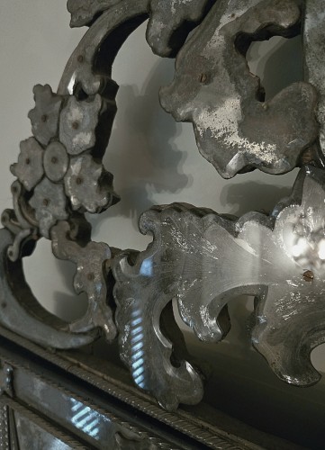 Louis XIV - Very large Murano mirror, Venice late 17th century