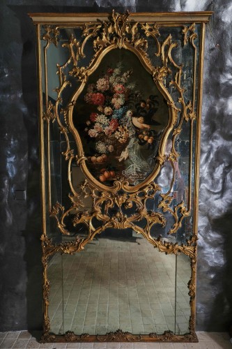 Mirrors, Trumeau  - Large trumeau, Turin circa 1770