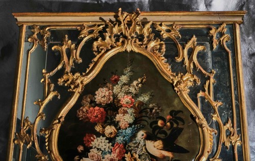 Antiquités - Large trumeau, Turin circa 1770