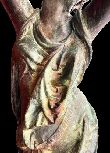 Pair of Statues by A. Durenne, Circa 1890 after Antoine Dumaige (1830-1888) - Napoléon III