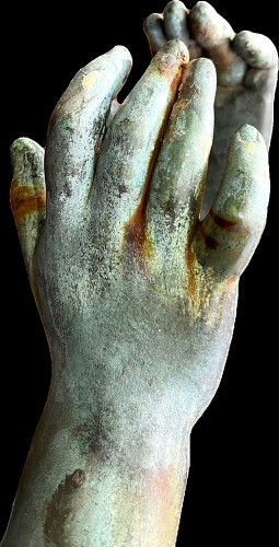 Antiquités - Pair of Statues by A. Durenne, Circa 1890 after Antoine Dumaige (1830-1888)