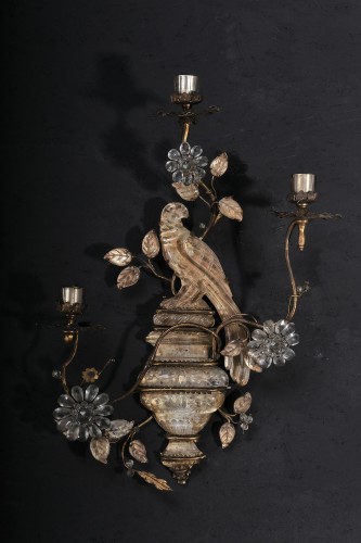 Lighting  - Important Pair of Wall Lights by Baguès from the Early Production,circa1930