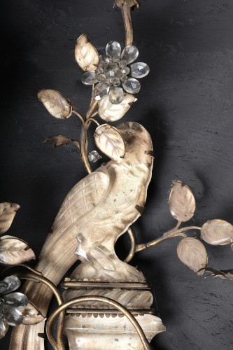 20th century - Important Pair of Wall Lights by Baguès from the Early Production,circa1930