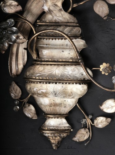 Important Pair of Wall Lights by Baguès from the Early Production,circa1930 - Art Déco