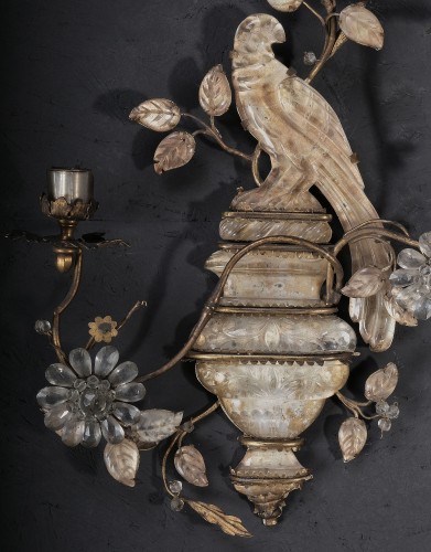 Antiquités - Important Pair of Wall Lights by Baguès from the Early Production,circa1930