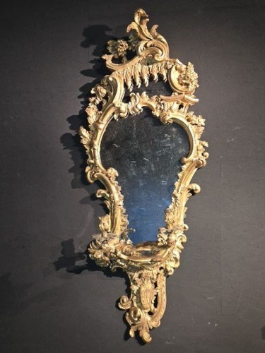 Mirrors, Trumeau  - A pair of fine George II mirrors, London, c. 1770, labelled ‘William Froom’