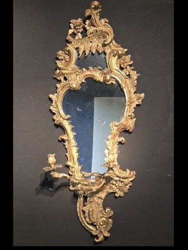 A pair of fine George II mirrors, London, c. 1770, labelled ‘William Froom’ - 