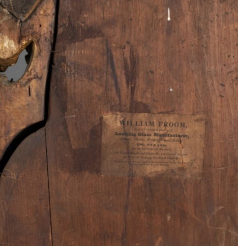 18th century - A pair of fine George II mirrors, London, c. 1770, labelled ‘William Froom’