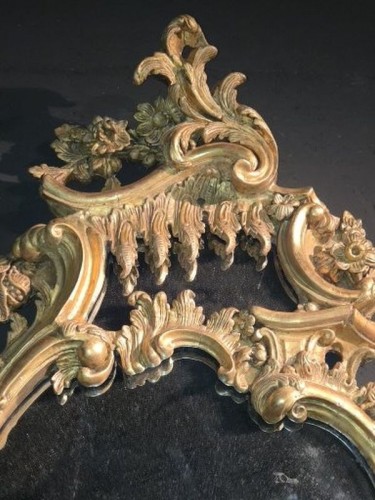 A pair of fine George II mirrors, London, c. 1770, labelled ‘William Froom’ - 