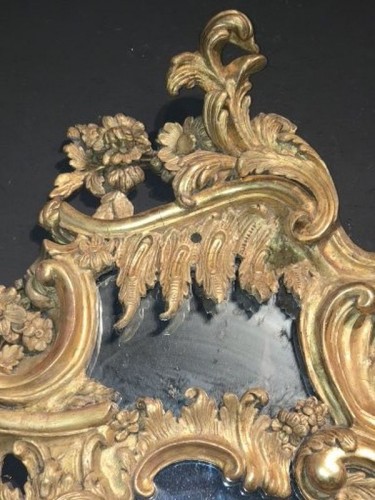  - A pair of fine George II mirrors, London, c. 1770, labelled ‘William Froom’