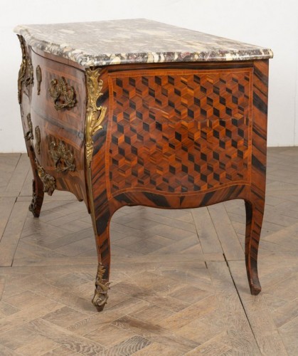 Commode d'époque Louis XV, Allemagne Dresde vers 1760 - Uwe Dobler Interiors