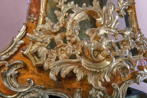 Cartel and its base, Louis-XV period, by Jean Prevost Paris ca. 1750 - Louis XV