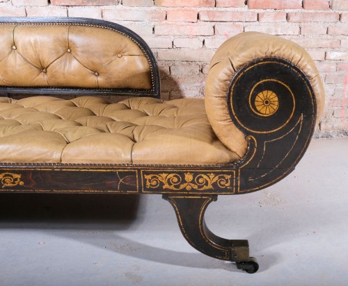Récamier, époque Charles X - Uwe Dobler Interiors