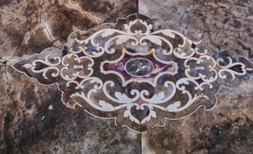 coffee table with marble top, italy - 