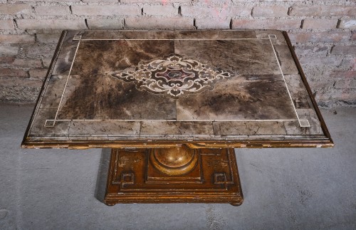  - coffee table with marble top, italy