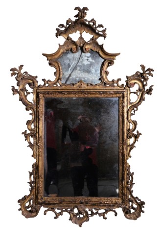 Miroir d'époque regence, Venise 18e