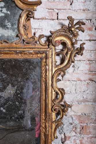 Miroir d'époque regence, Venise 18e - Uwe Dobler Interiors