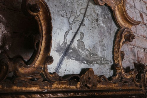 Miroir d'époque regence, Venise 18e - Régence