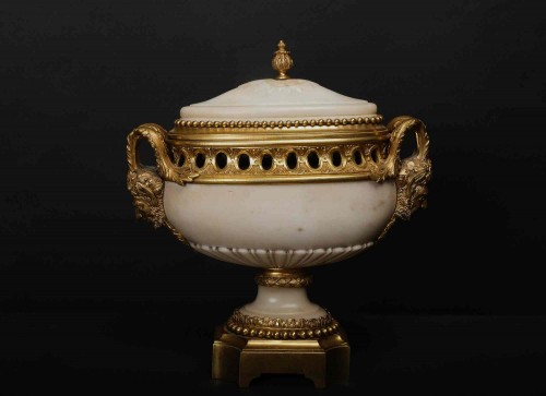 Objet de décoration Cassolettes, coupe et vase - Paire de cassolettes Louis XVI, Paris fin 18e