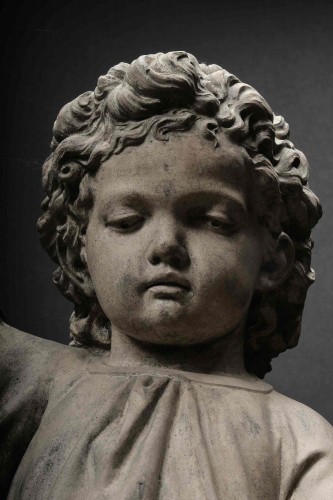 Terracotta putto, France 2nd half 19th century - Napoléon III