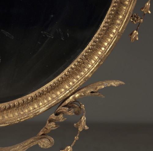 Antiquités - Miroir Ovale George III
