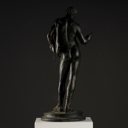 XIXe siècle - Narcisse, bronze du Grand Tour