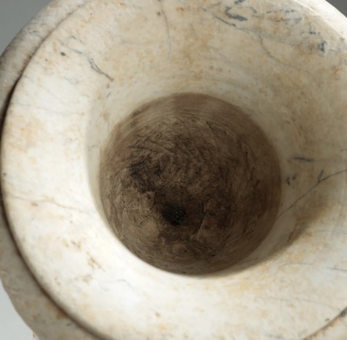 Antiquités - Paire de vases en marbre, vers 1800