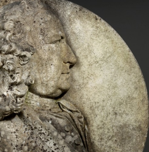 Portrait en marbre sculpté du début du XIXe - Vagabond Antiques