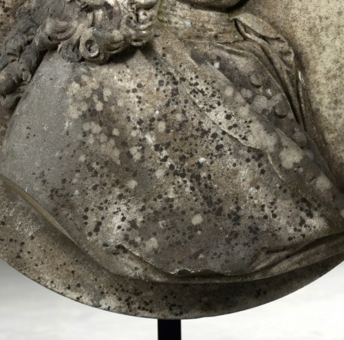 XIXe siècle - Portrait en marbre sculpté du début du XIXe