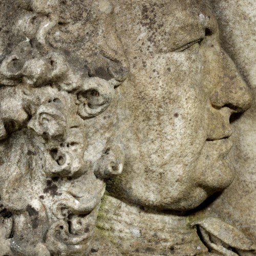  - Portrait en marbre sculpté du début du XIXe