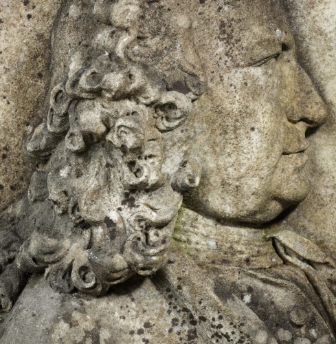 Antiquités - Portrait en marbre sculpté du début du XIXe