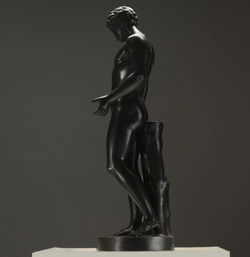 Antinoüs Capitolin, bronze du grand tour 19e siècle - Vagabond Antiques