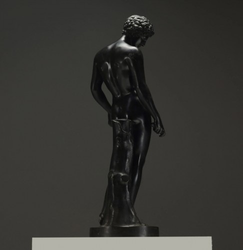 XIXe siècle - Antinoüs Capitolin, bronze du grand tour 19e siècle