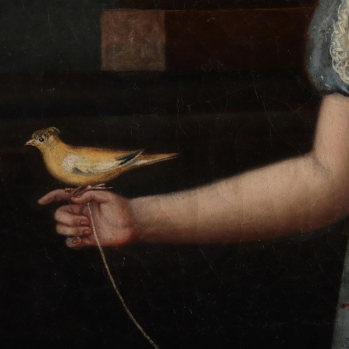 Portrait, école hollandaise vers 1800 - Vagabond Antiques
