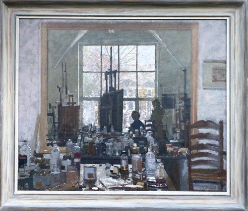 Ken Howard (1932 – 2022) Le Miroir – Jardin de South Bolton