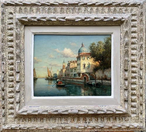 Antoine Bouvard snr. (1870 – 1955) - A View of Venice