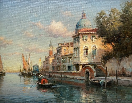 Antoine Bouvard snr. (1870 – 1955) - A View of Venice - Paintings & Drawings Style 