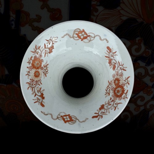 Antiquités - Paire de vases en porcelaine, Japon 19e siècle