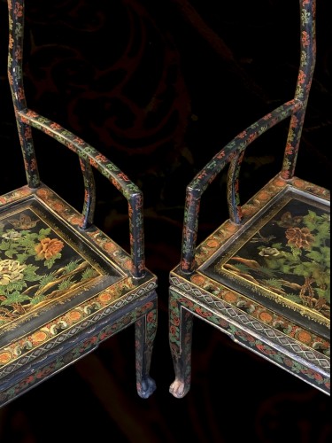 Antiquités - Dining room furniture, China early 20th Century