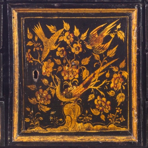 Cabinet in laquered and gilded wood, XVIII Century - 