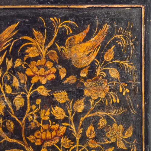 Cabinet en bois laqué et doré, XVIIIe siècle - Régence