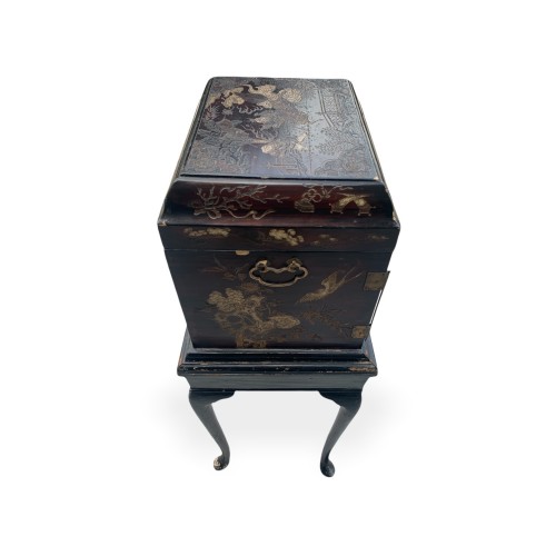 Cabinet in coromandel lacquer, Cina. XVIII Century - 