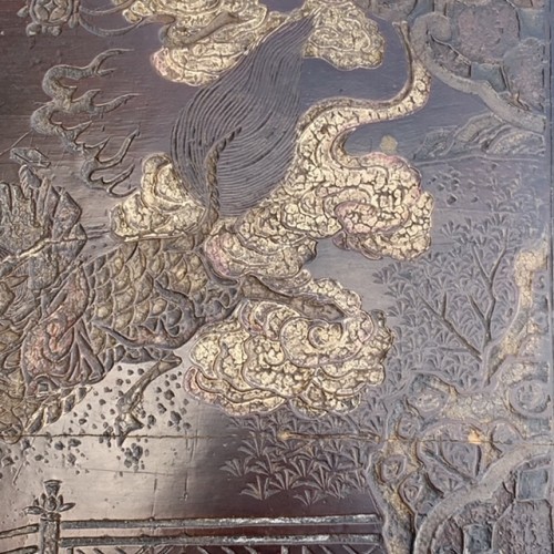 Antiquités - Cabinet in coromandel lacquer, Cina. XVIII Century