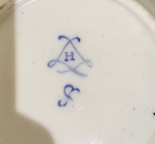 Porcelain & Faience  - Sèvres porcelain cup and saucer