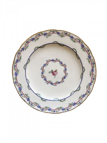 Plate from the "Gobelet du Roi" service in Sèvres porcelain